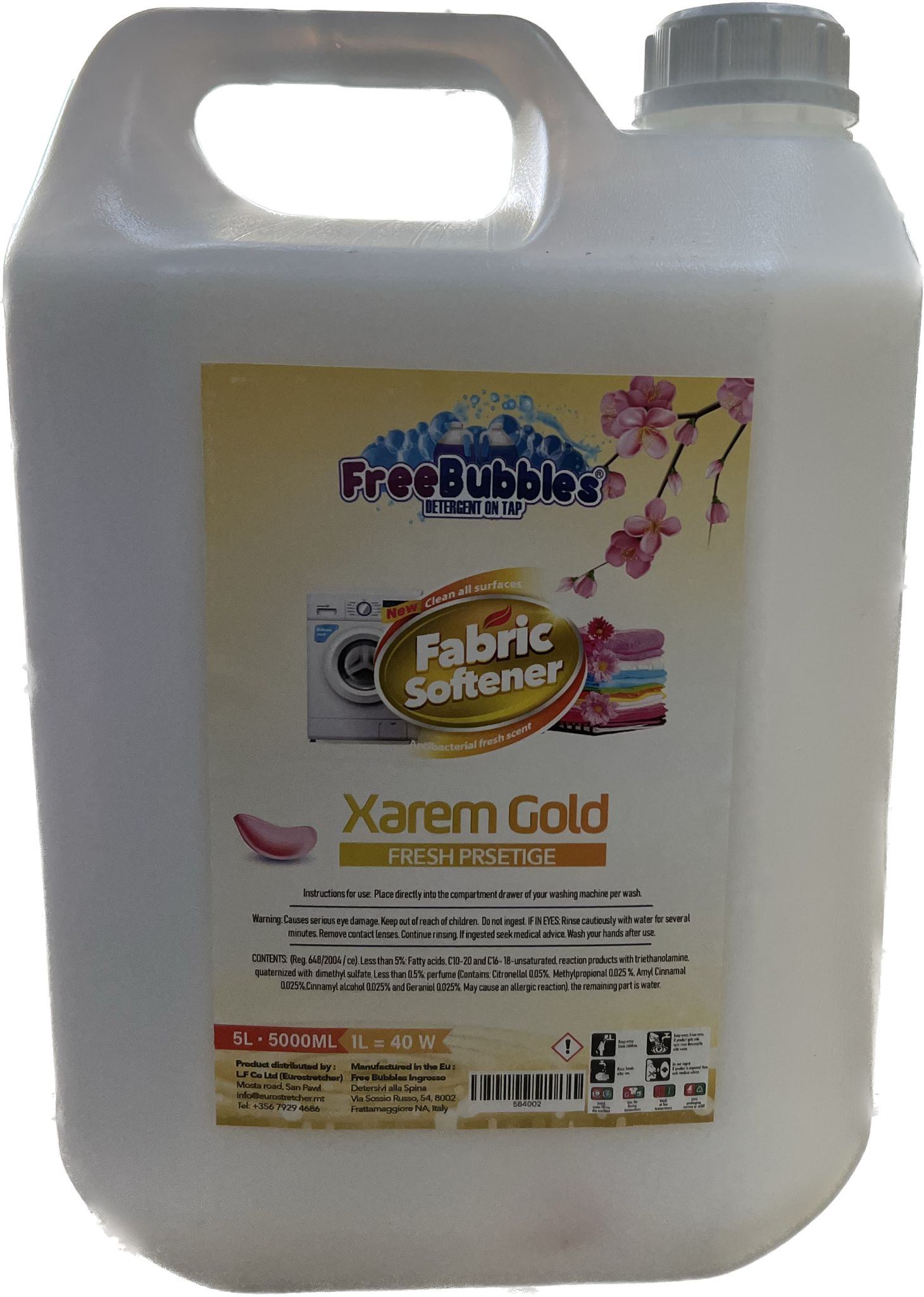 Fabric Softener Xarem Gold +