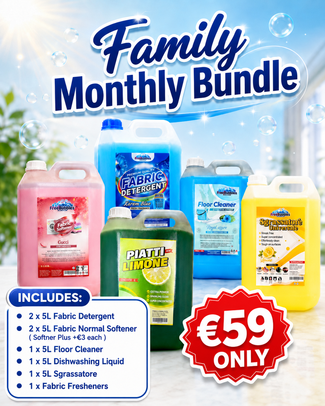 Family Monthly Bundle